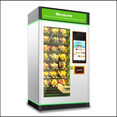 4G Fresh Food Vending Machines , 60HZ DEX Fresh Orange Juice Vending Machine