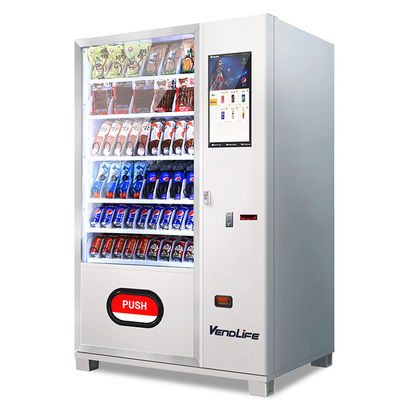 24 Hours Self-service Store Drinks And Snacks Combo Vending Machine For Food And Drinks Snacks Vendlife Vending Machine
