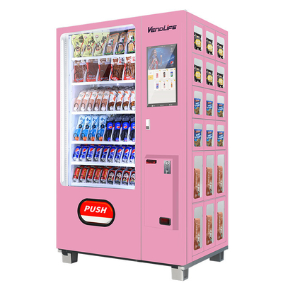 ODM Snack And Beverage Vending Machine with Multiple Payment System