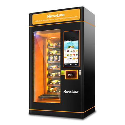 2021 Vendlife Newly Freshly Vegetables And Fruits Automatic Drink Vending Machine For Shopping Mall And Market