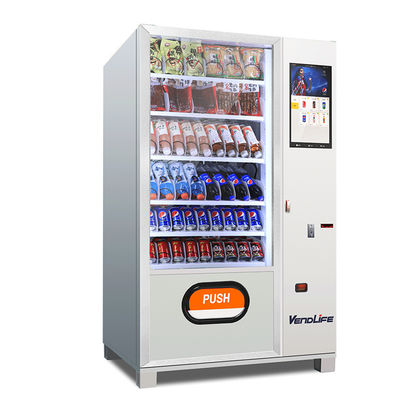 24 Hours Self-service Store Drinks And Snacks Combo Vending Machine For Food And Drinks Snacks Vendlife Vending Machine